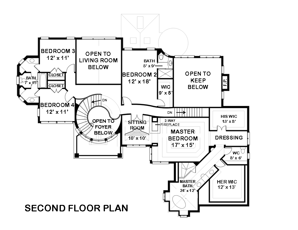 Floor Plan Upper Level