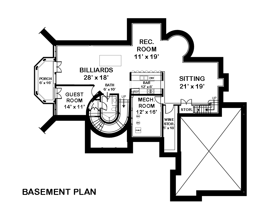 Floor Plan Basement