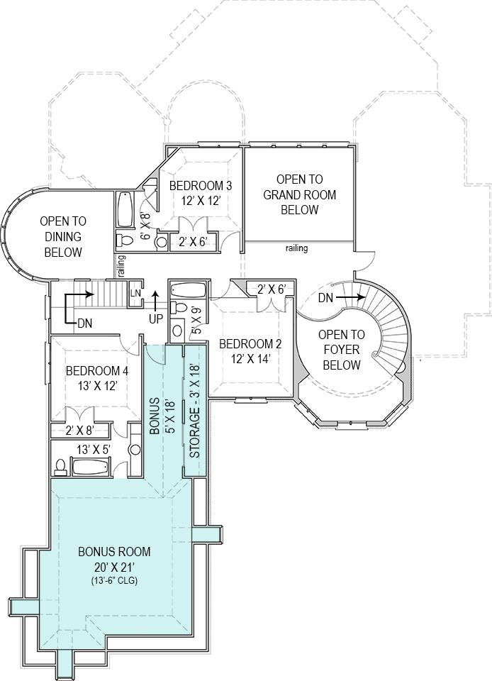 Floor Plan Upper Level