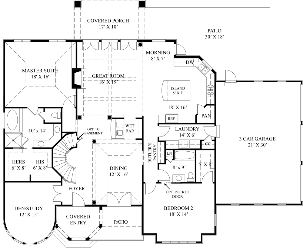 Floor Plan Main Level