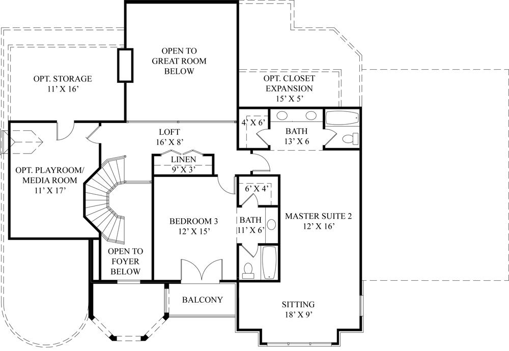 Floor Plan Upper Level