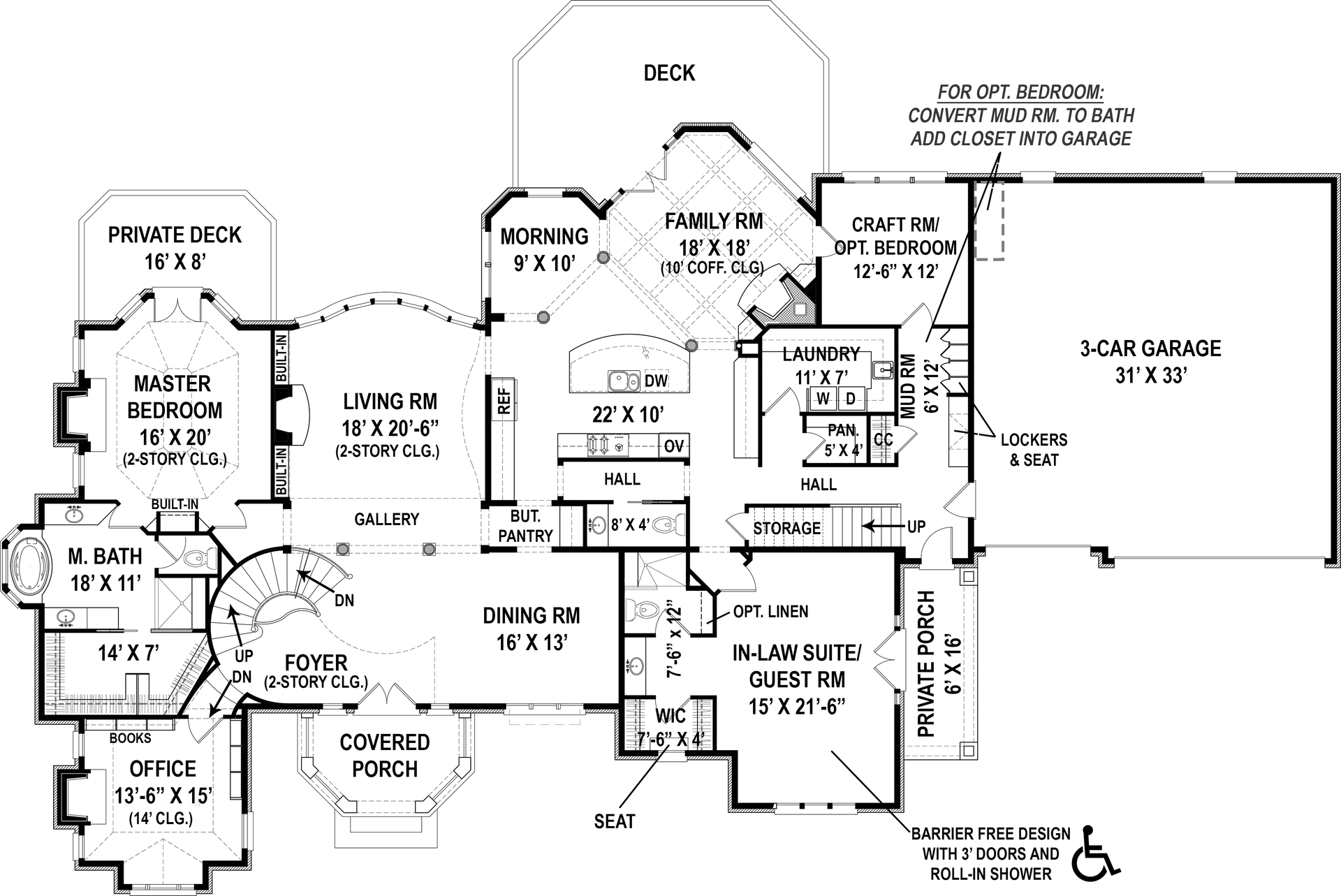 Floor Plan Main Level
