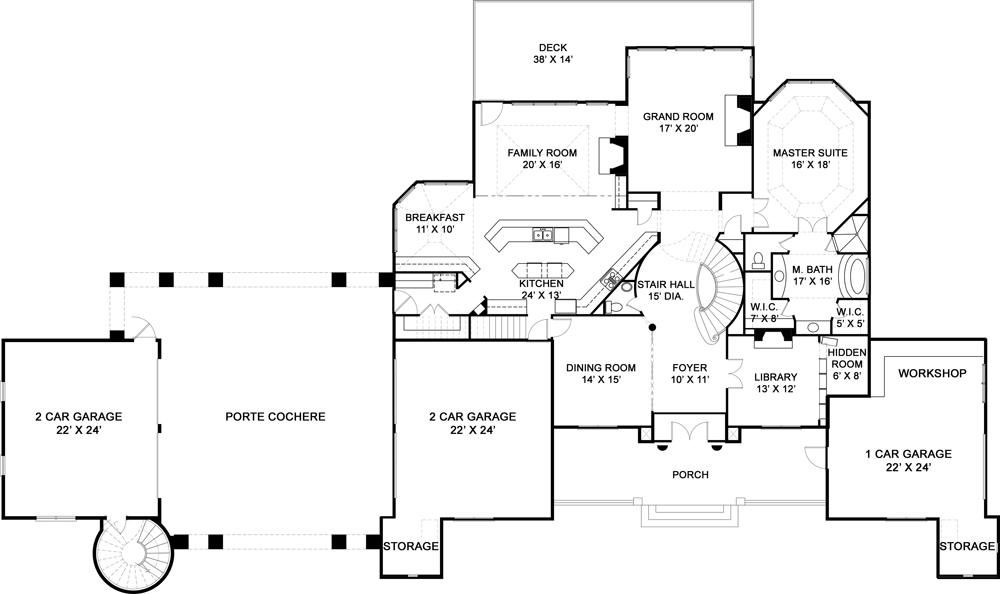 Floor Plan Main Level