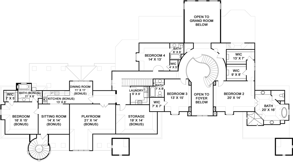 Floor Plan Upper Level