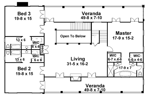 Floor Plan Upper Level