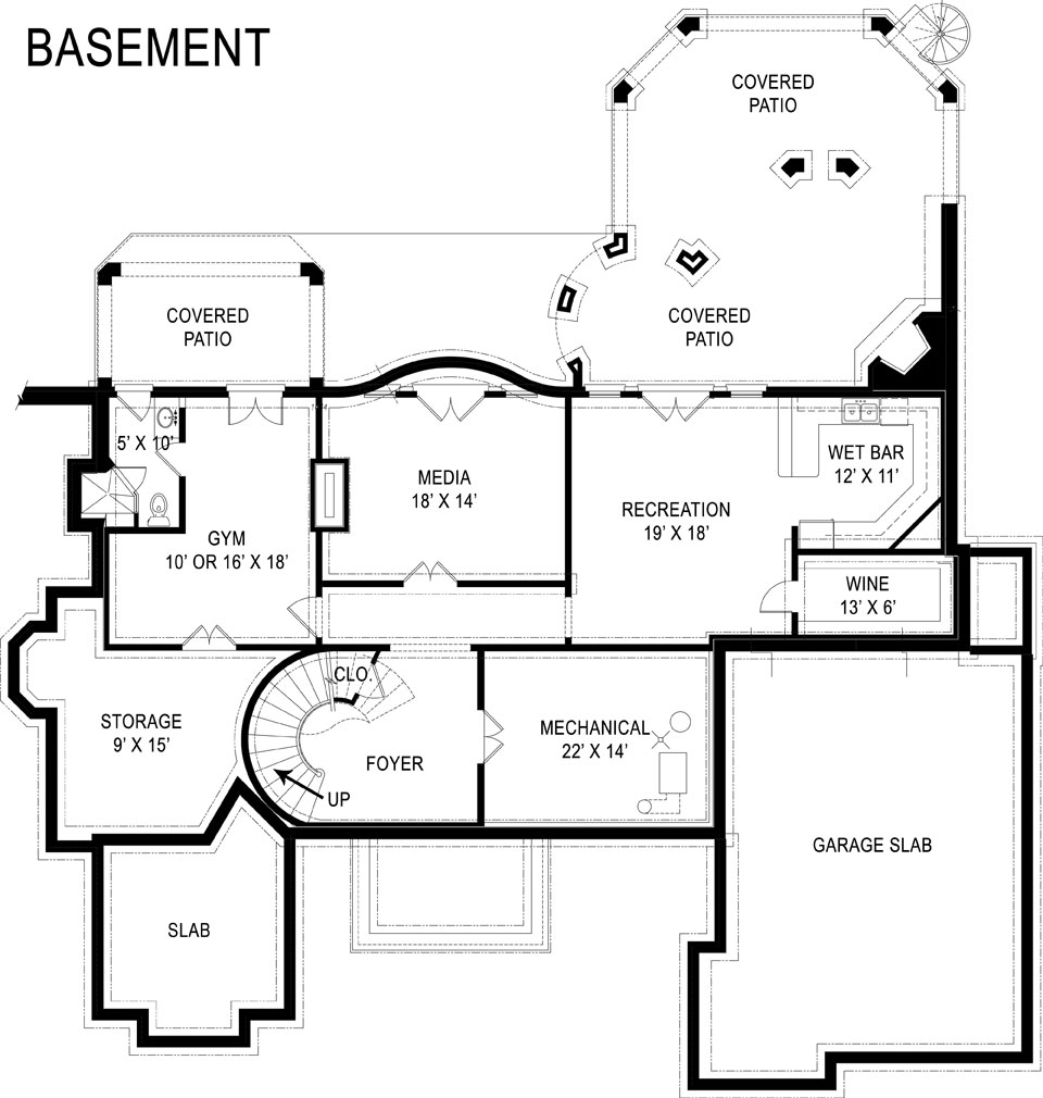 Floor Plan Basement