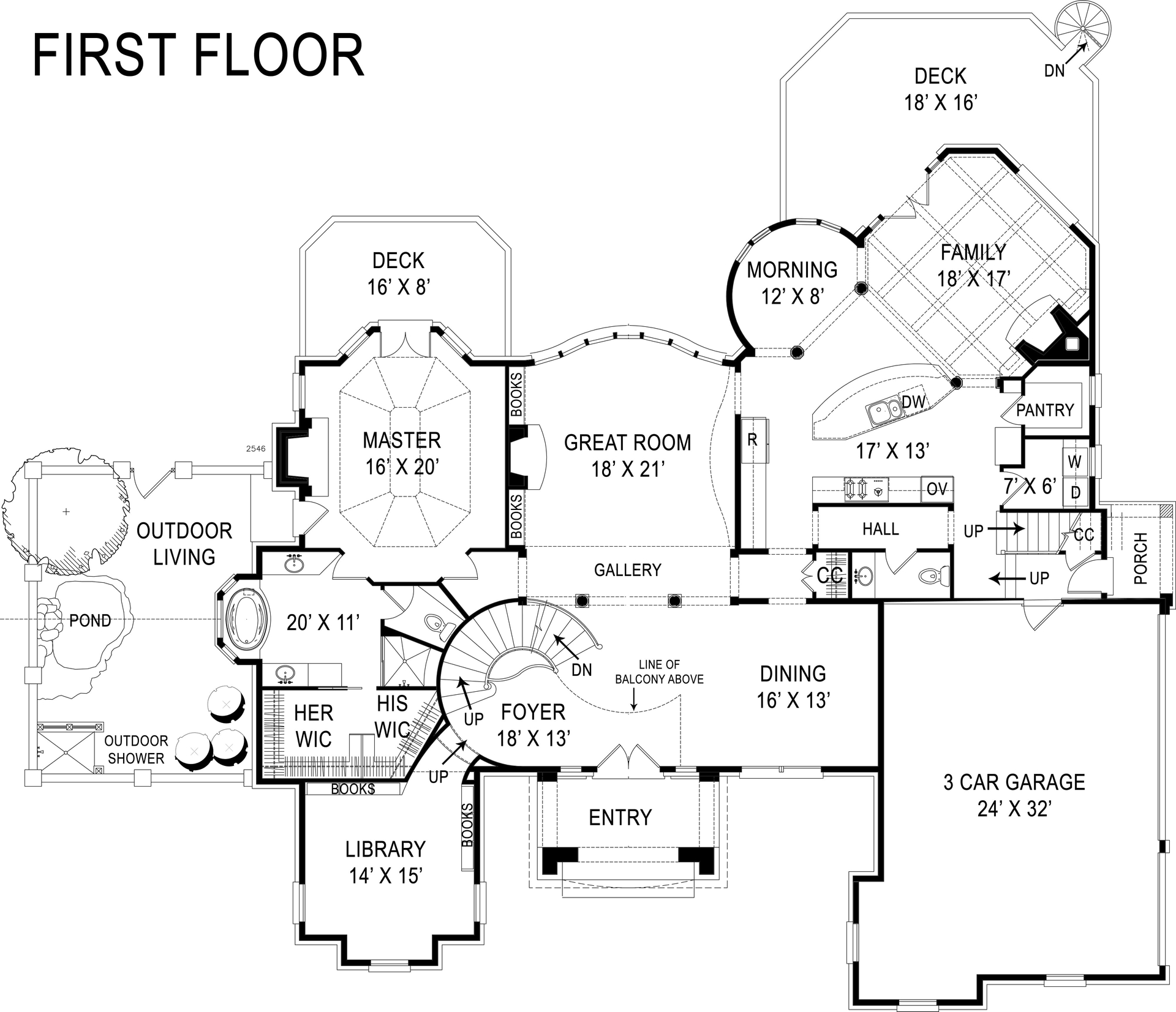 Floor Plan Main Level