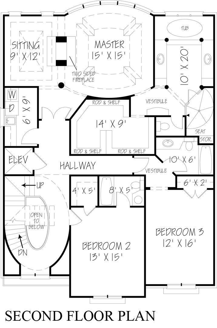 Floor Plan Upper Level