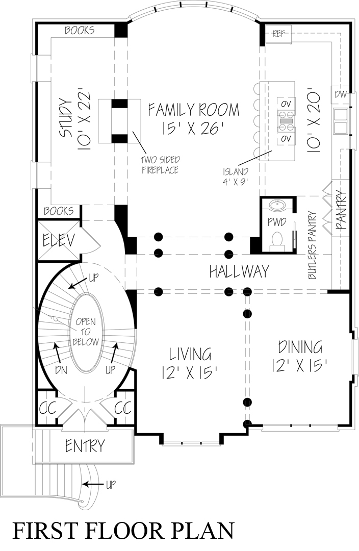 Floor Plan Main Level