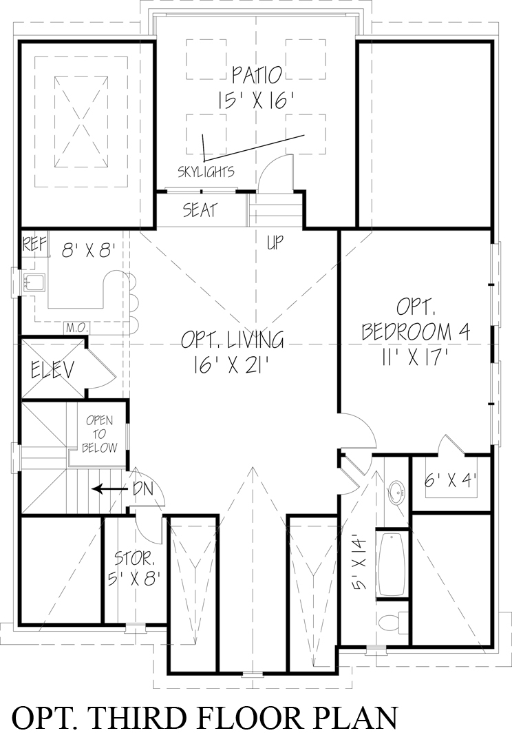 Floor Plan Third Story