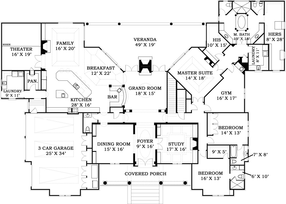 Floor Plan Main Level