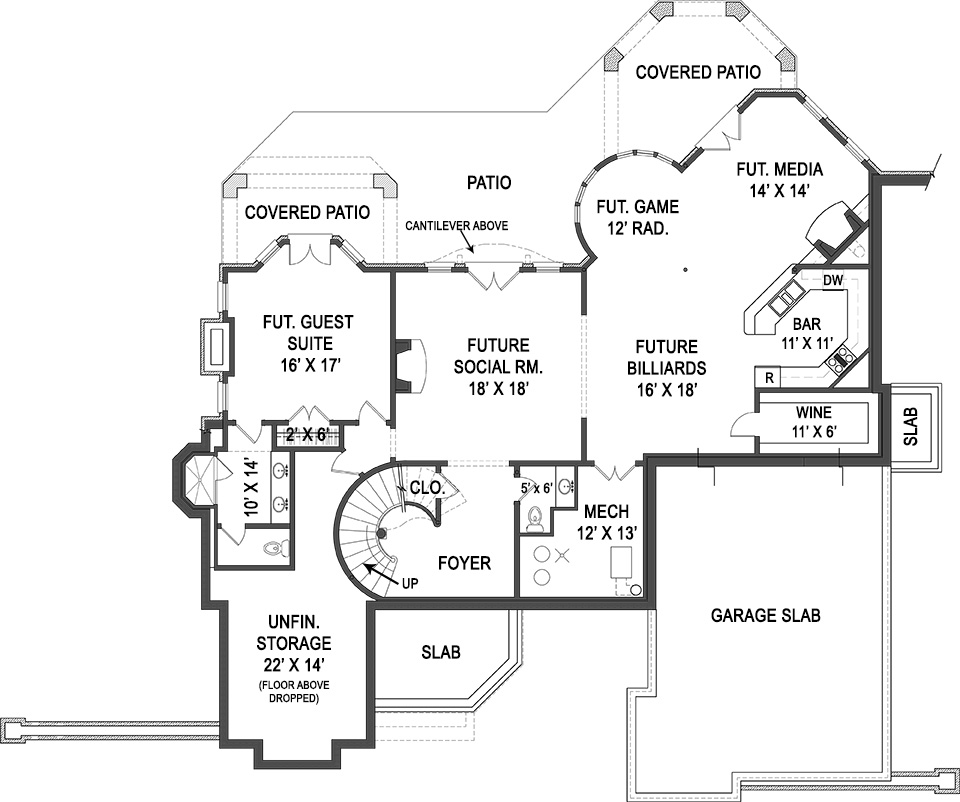 Floor Plan Basement
