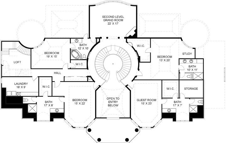 Floor Plan Upper Level