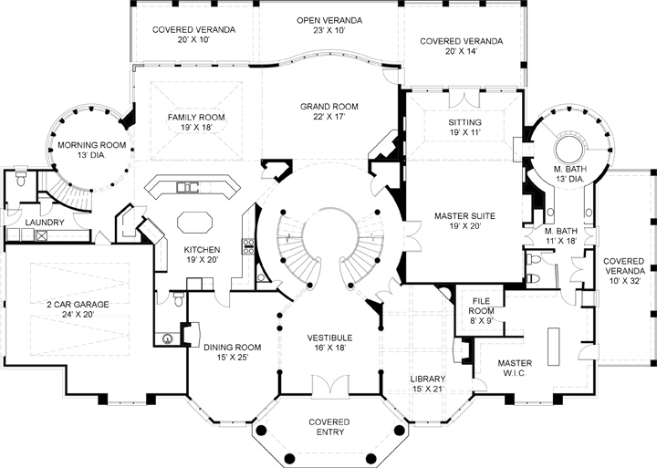 Floor Plan Main Level