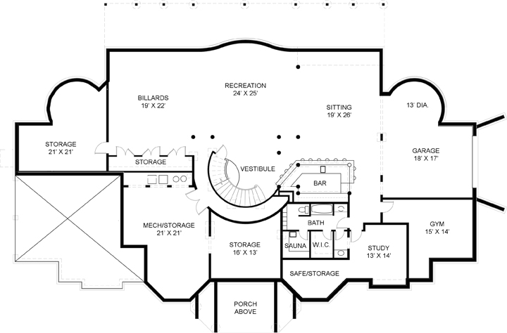 Floor Plan Basement