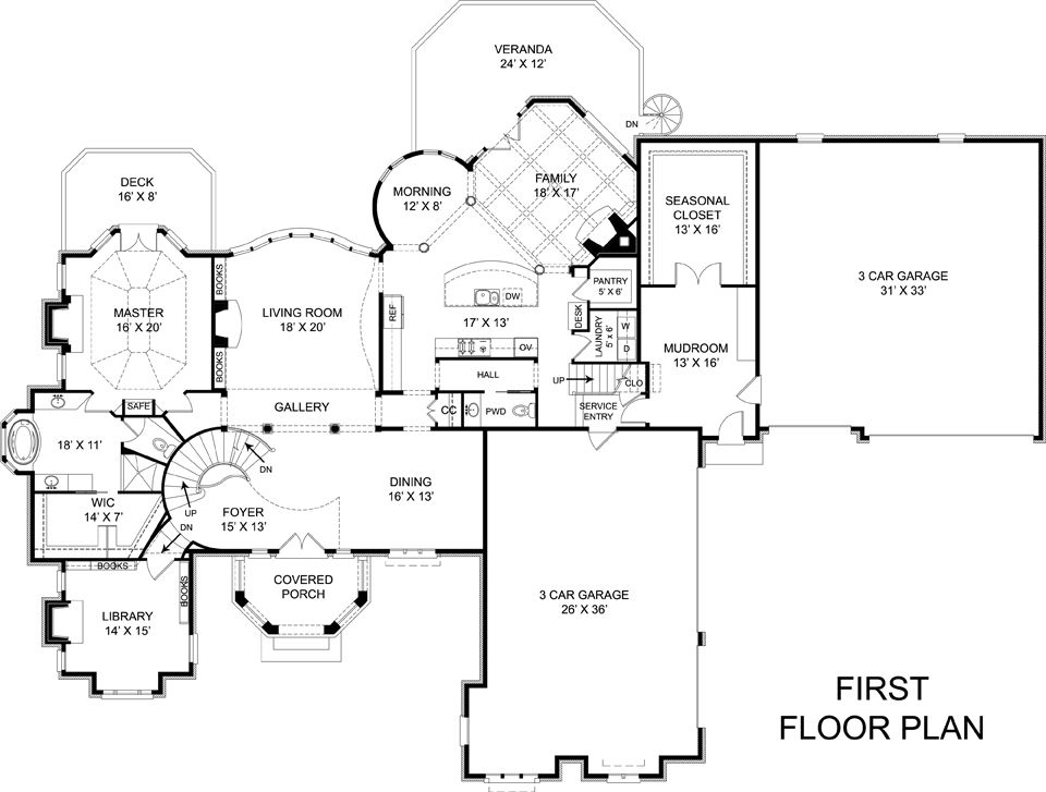 Floor Plan Main Level