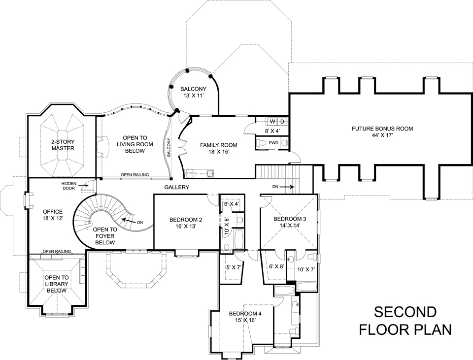 Floor Plan Upper Level