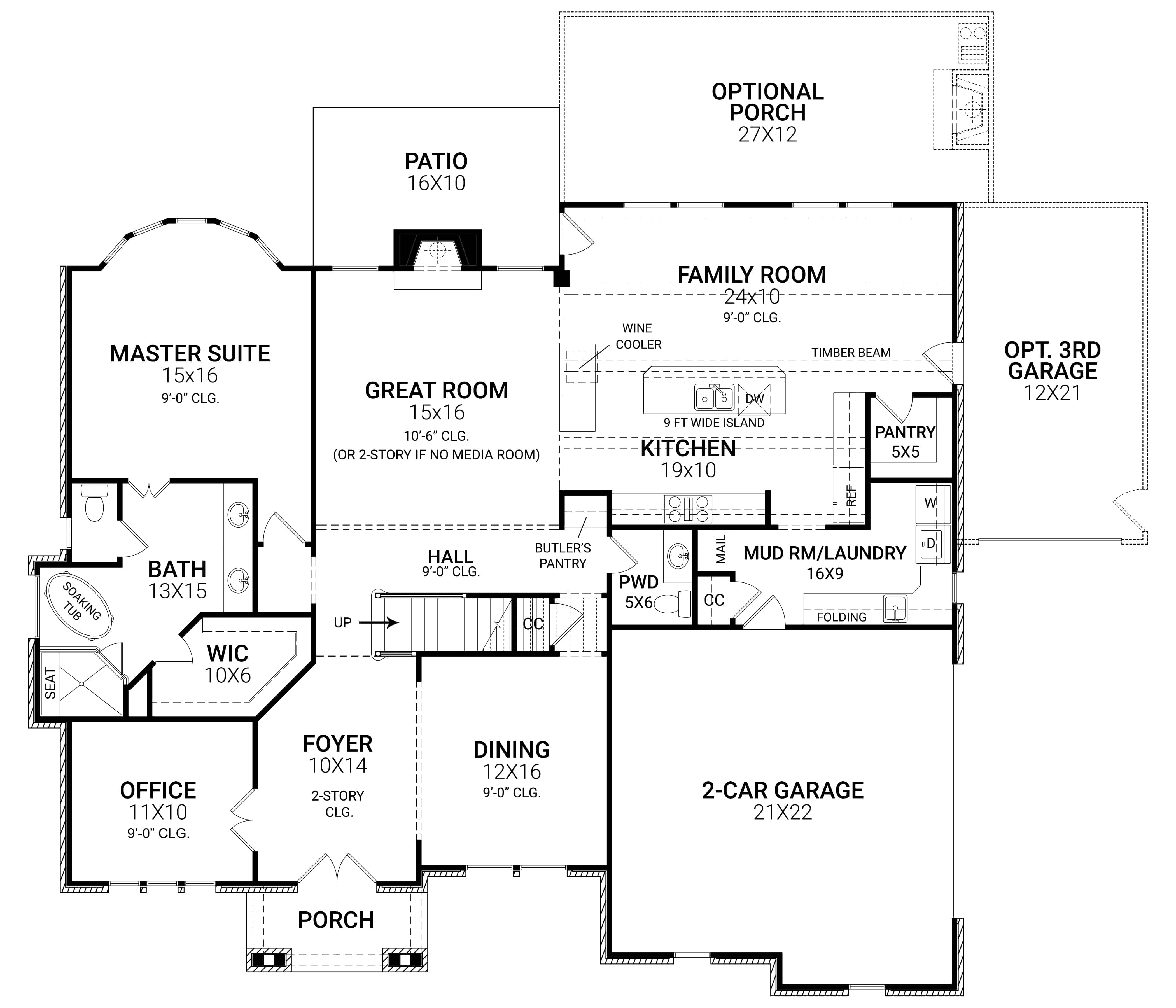 Floor Plan Main Level
