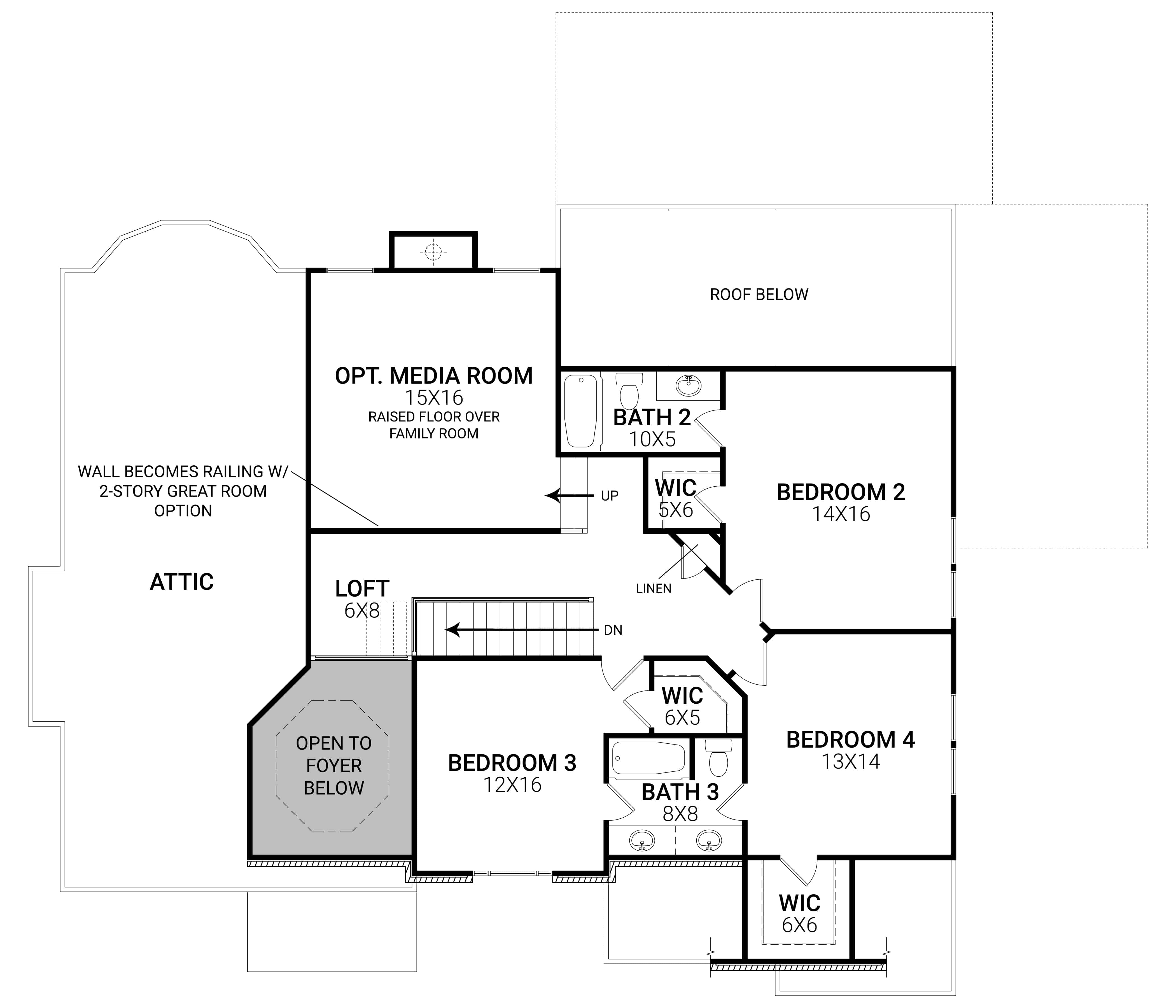 Floor Plan Second Story