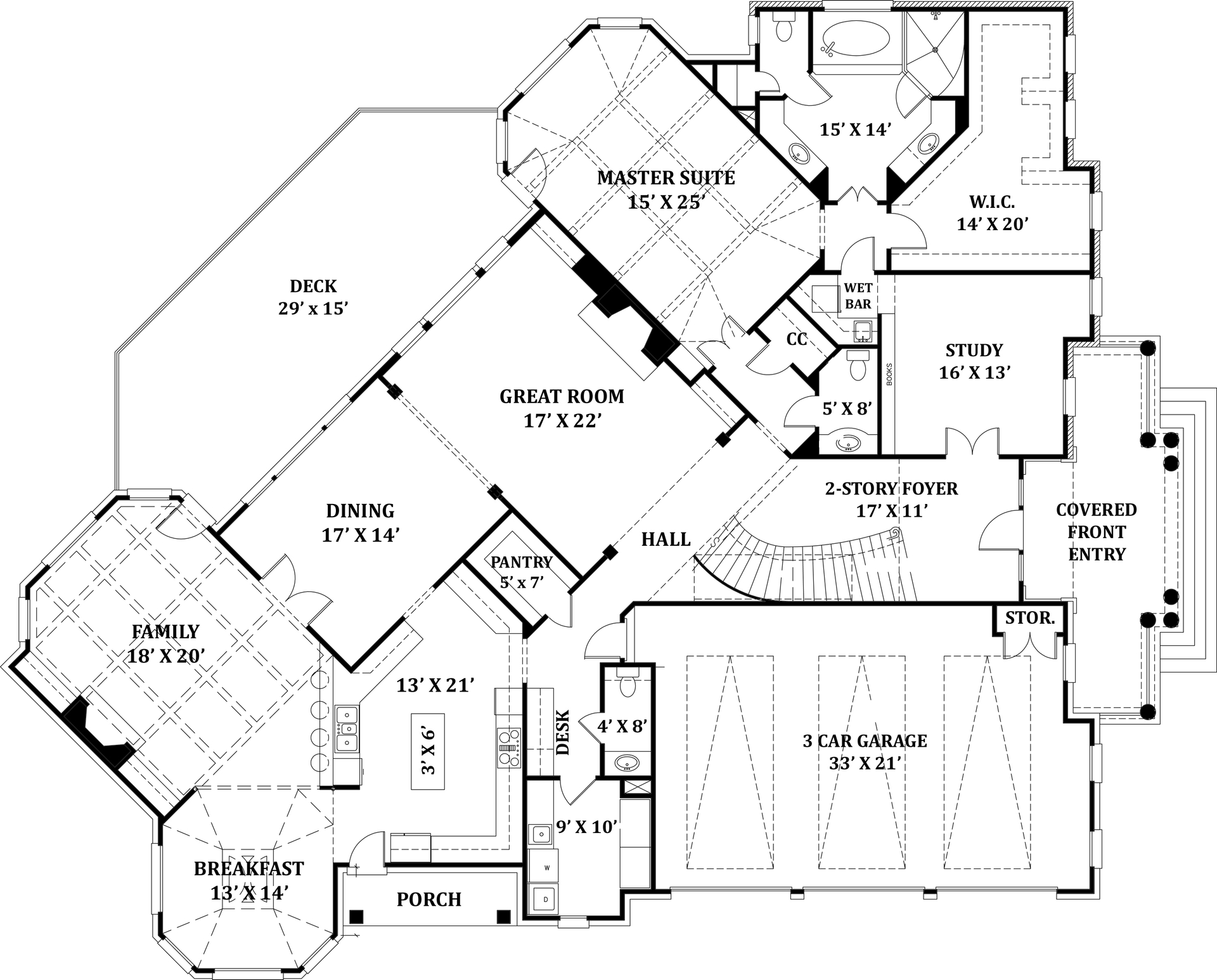 Floor Plan Main Level
