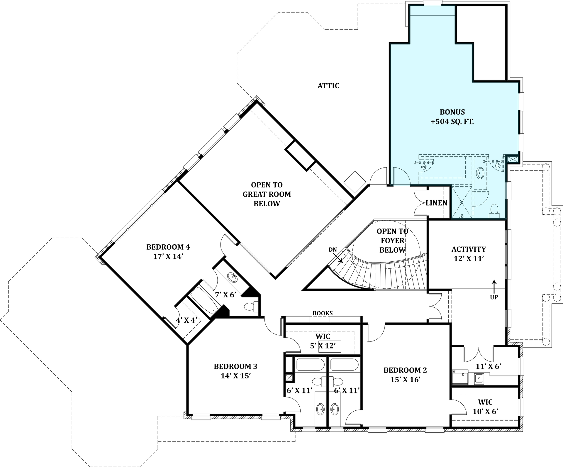 Floor Plan Upper Level