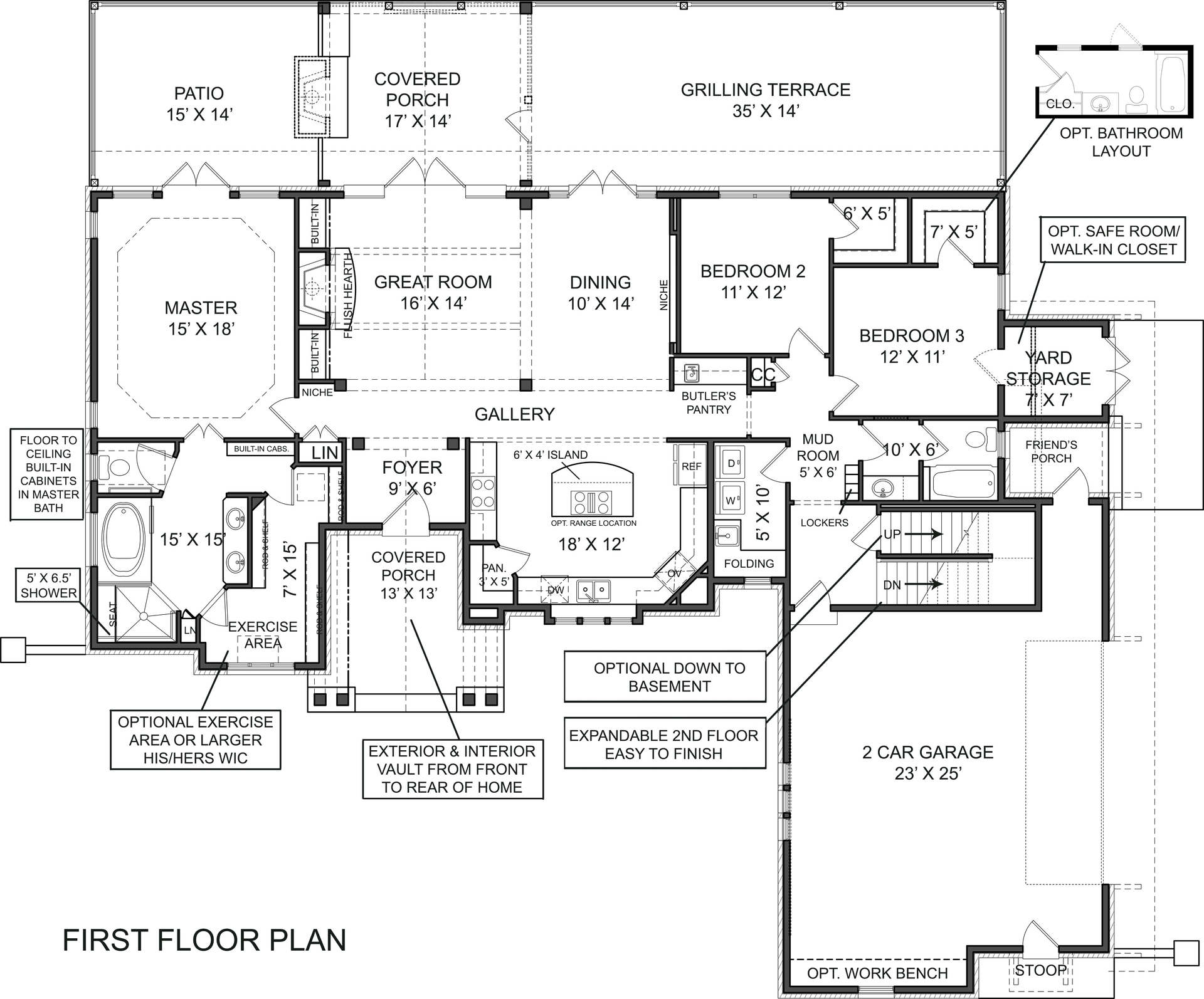 Floor Plan Main Level