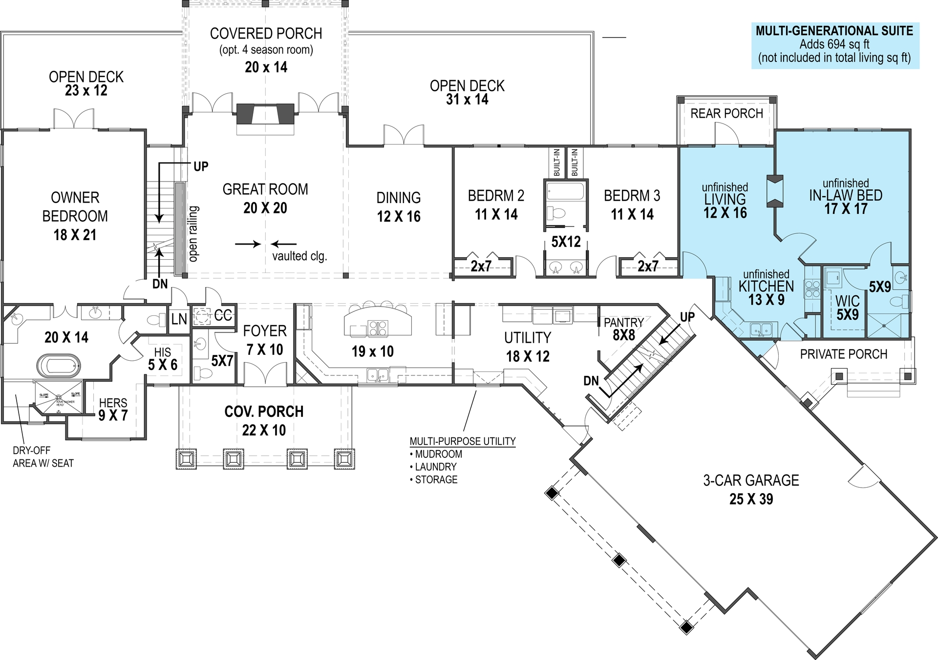 Floor Plan Main Level