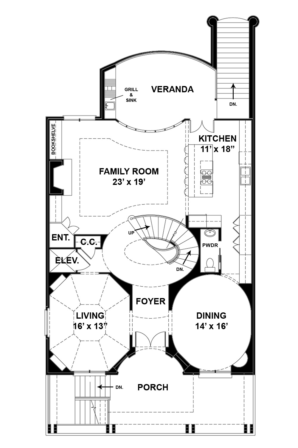 Floor Plan Main Level