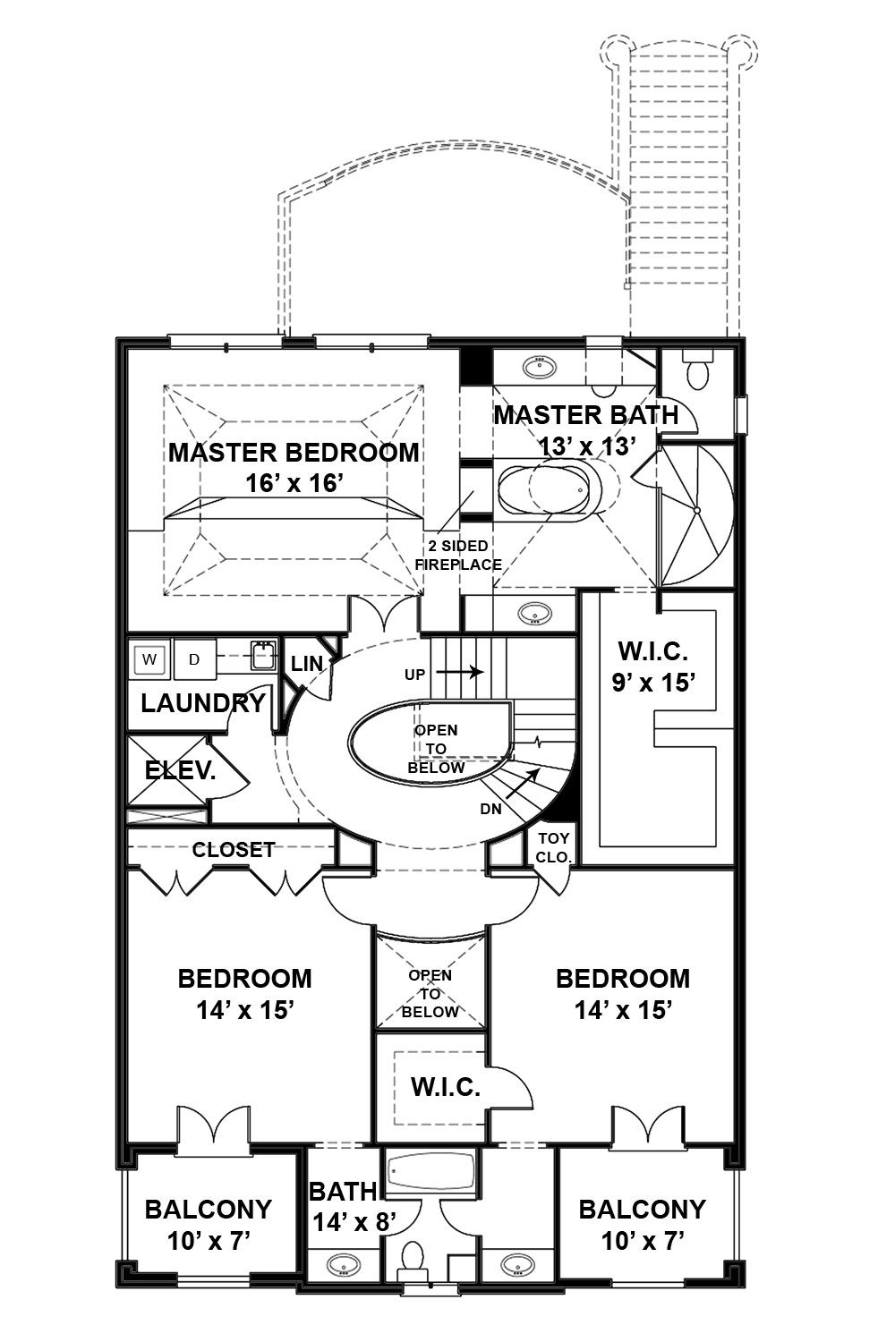 Floor Plan Upper Level