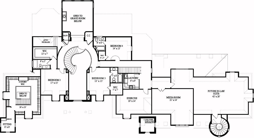 Floor Plan Upper Level