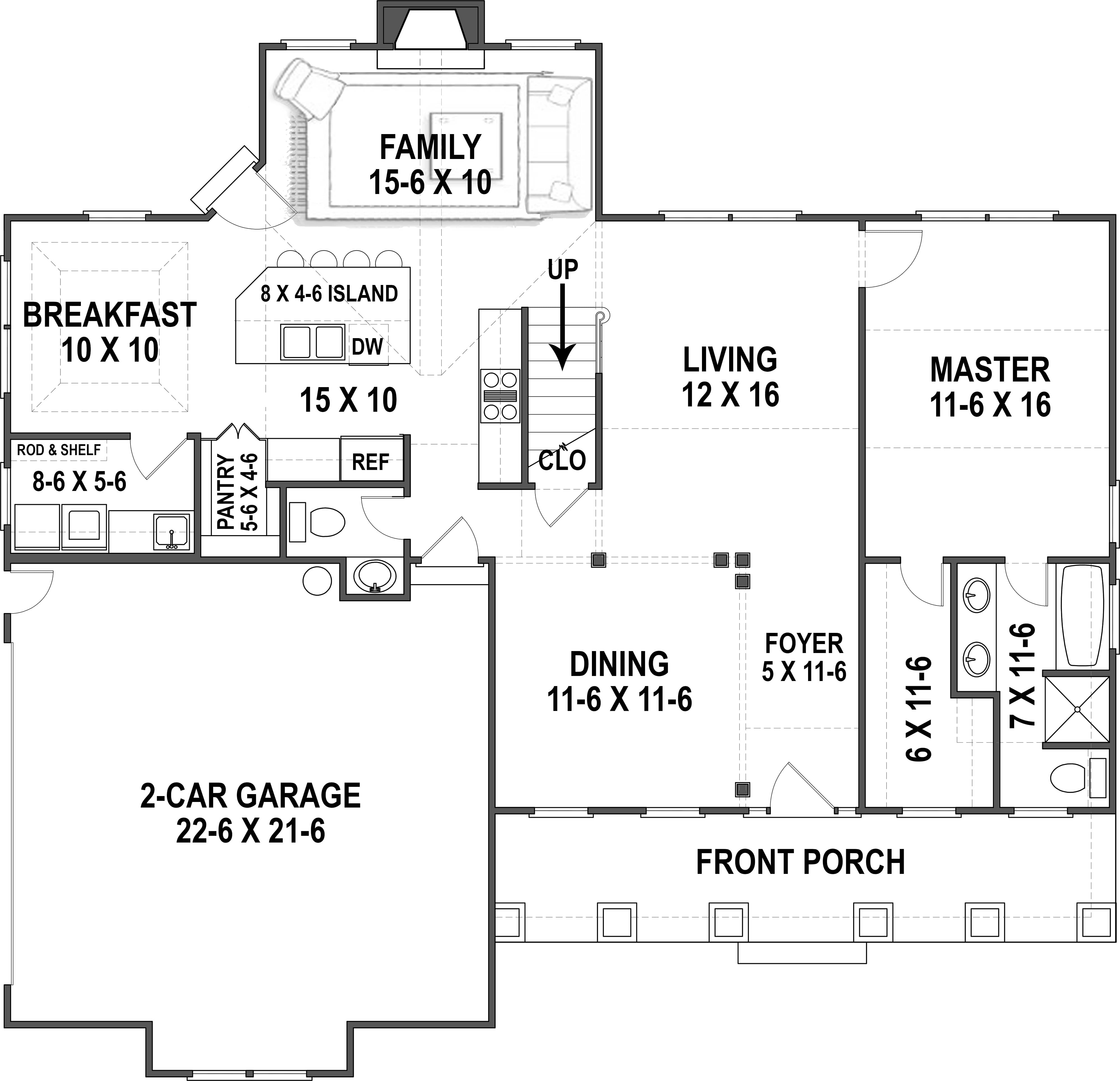 Floor Plan Main Level