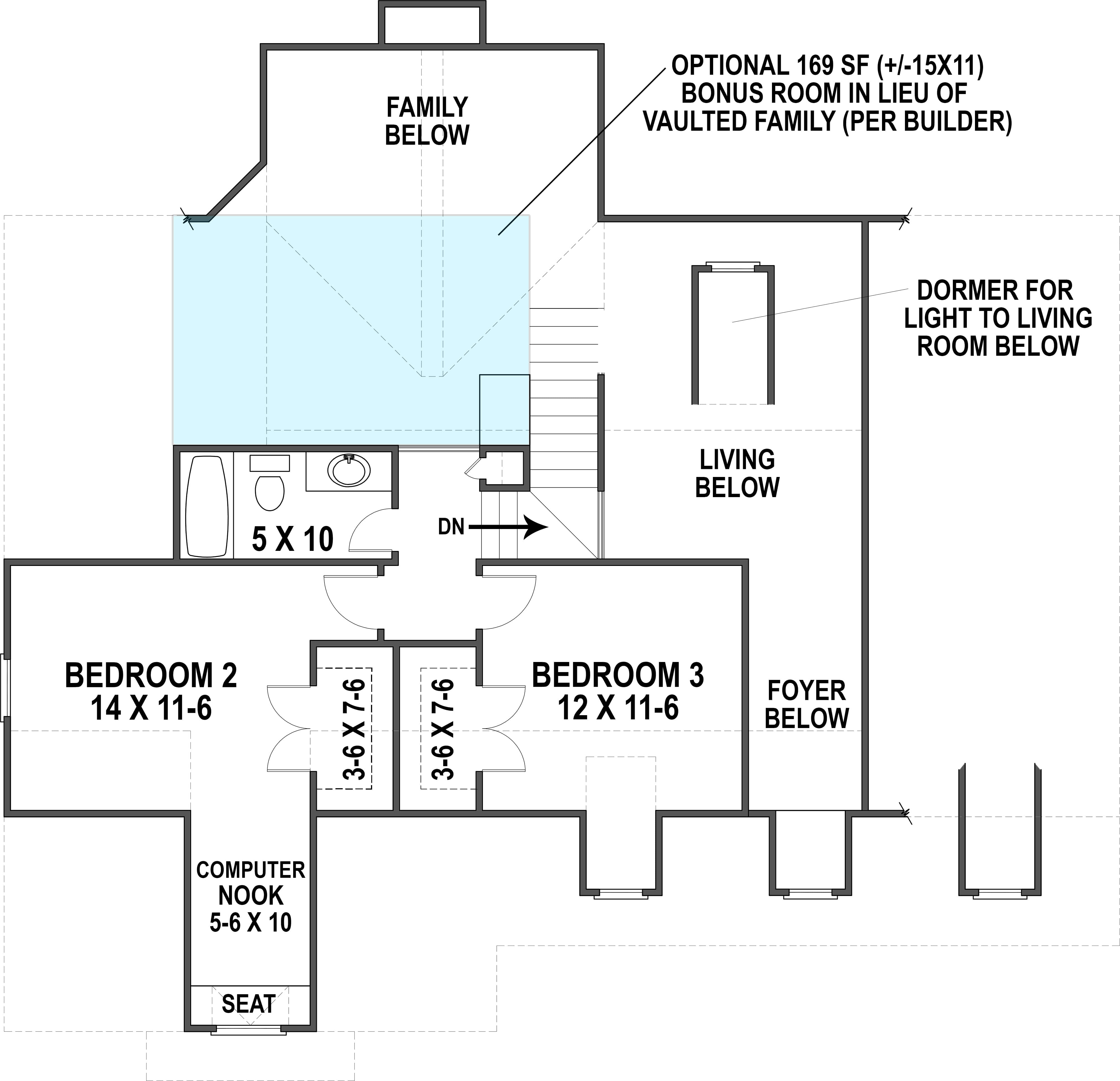 Floor Plan Upper Level