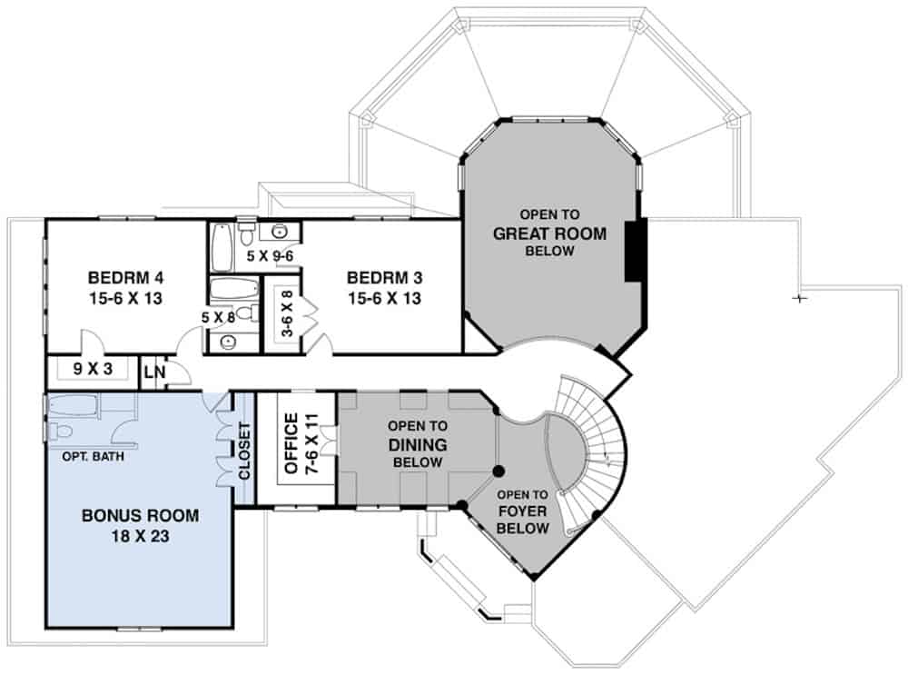 Floor Plan Upper Level