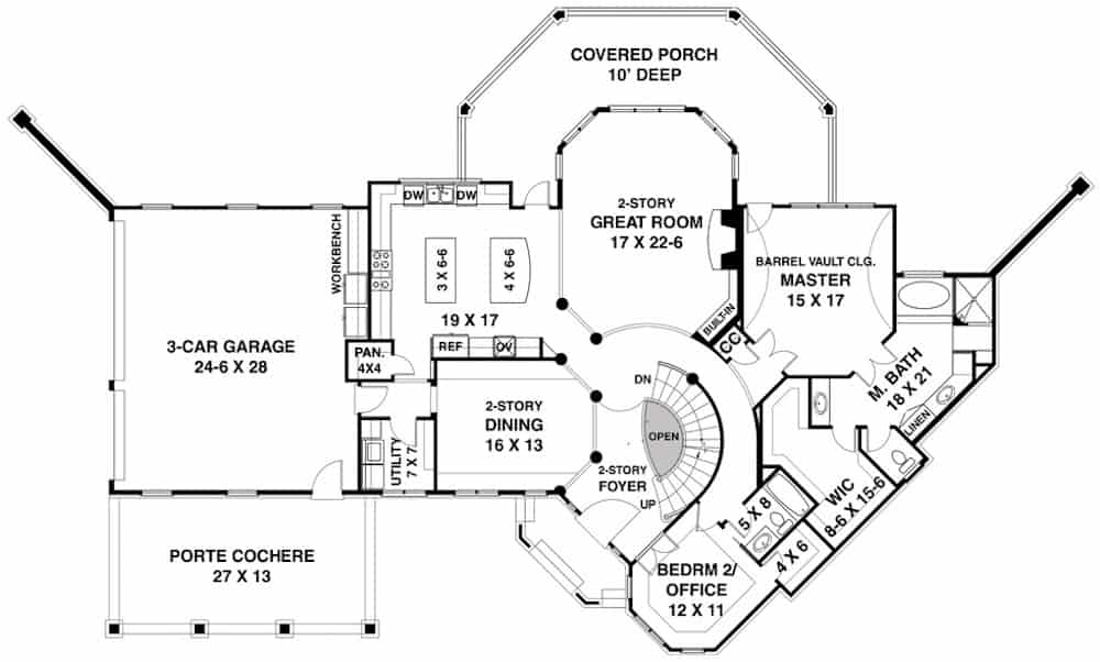 Floor Plan Main Level