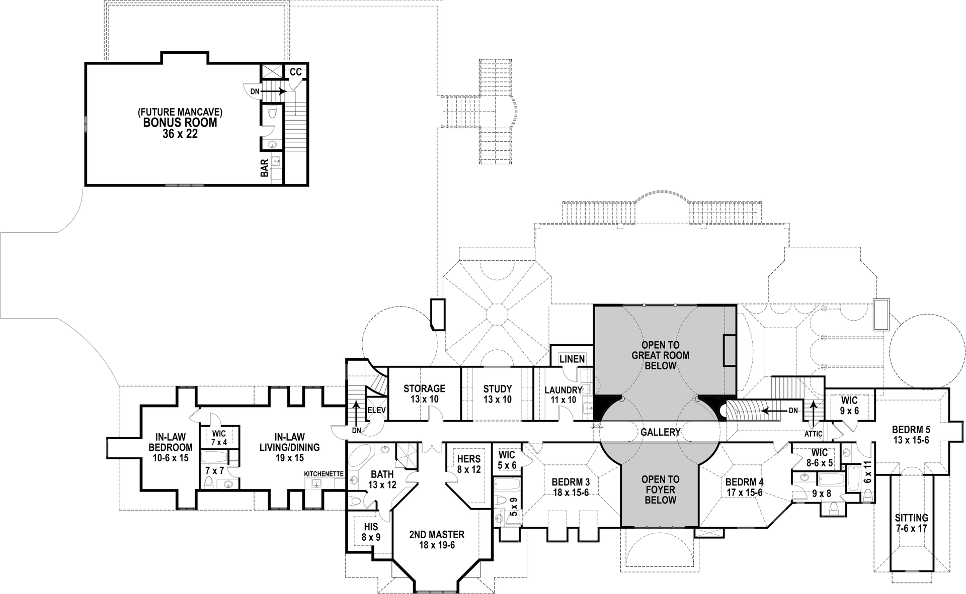 Floor Plan Upper Level