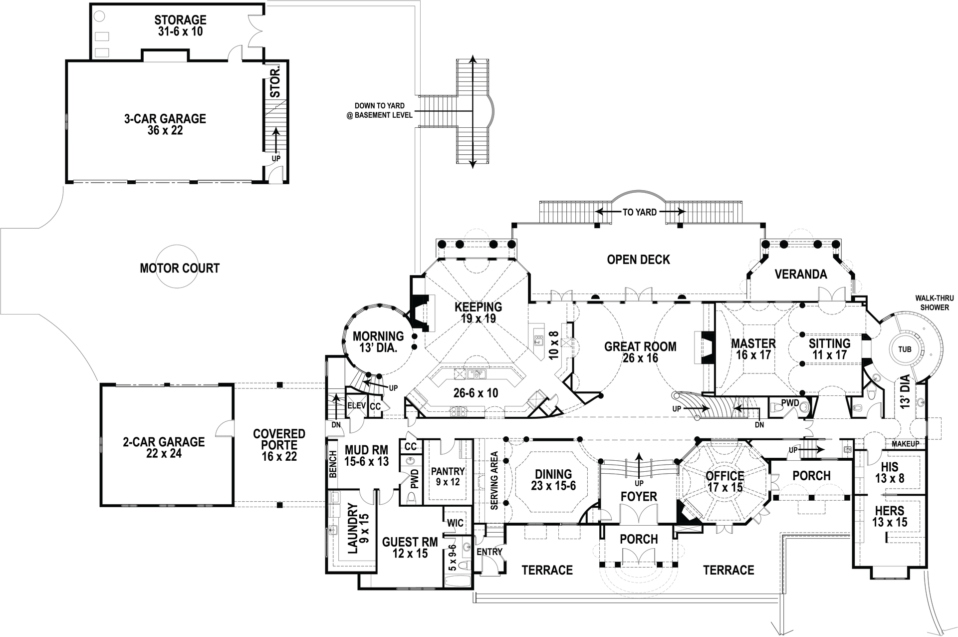 Floor Plan Main Level