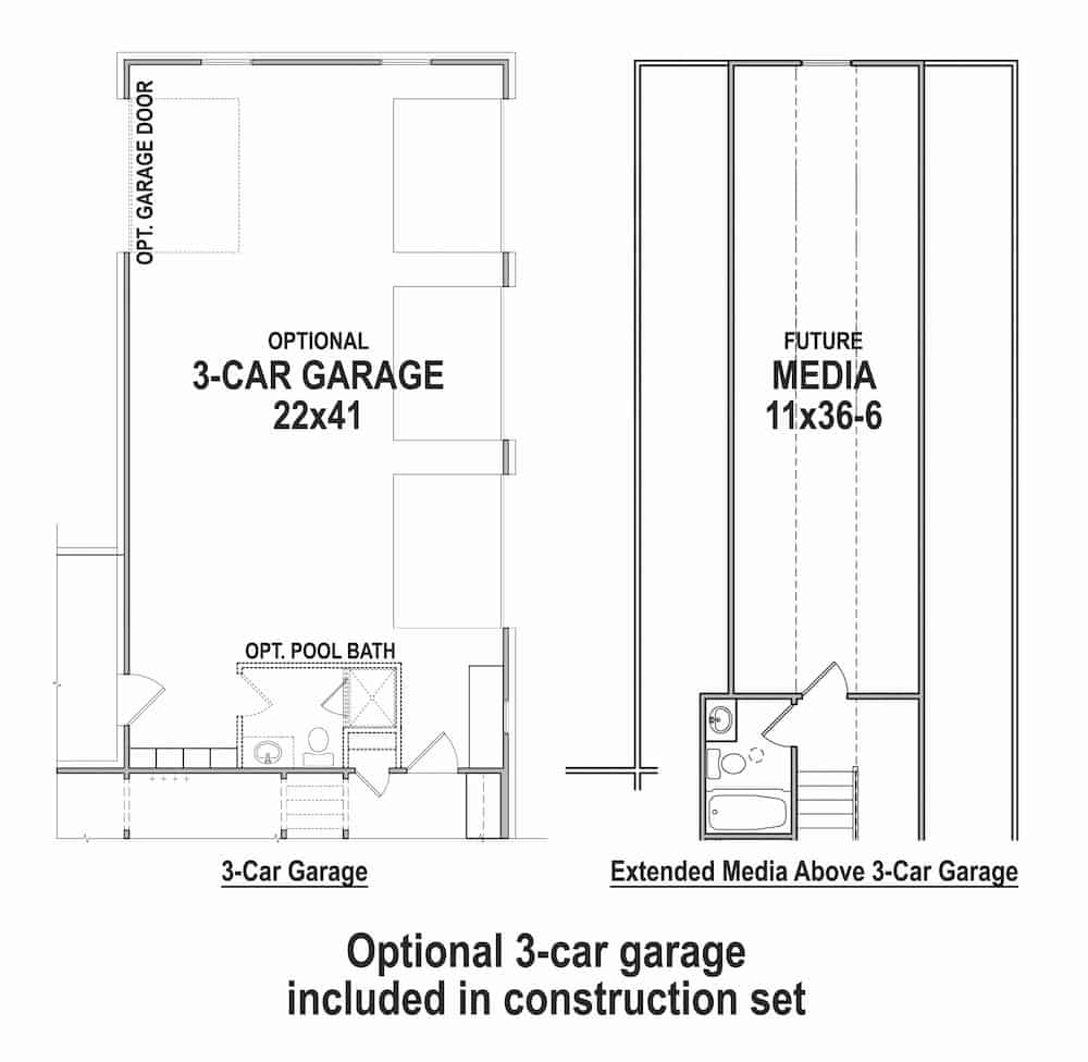 Floor Plan Garage