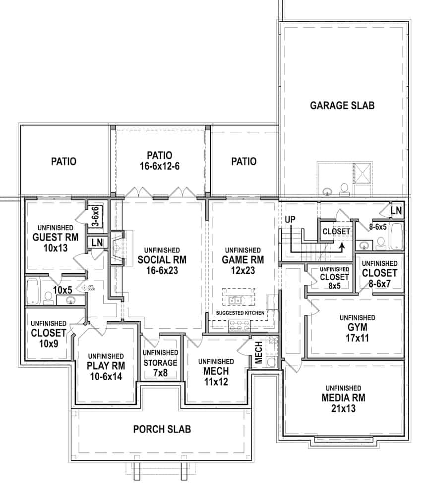Floor Plan Basement