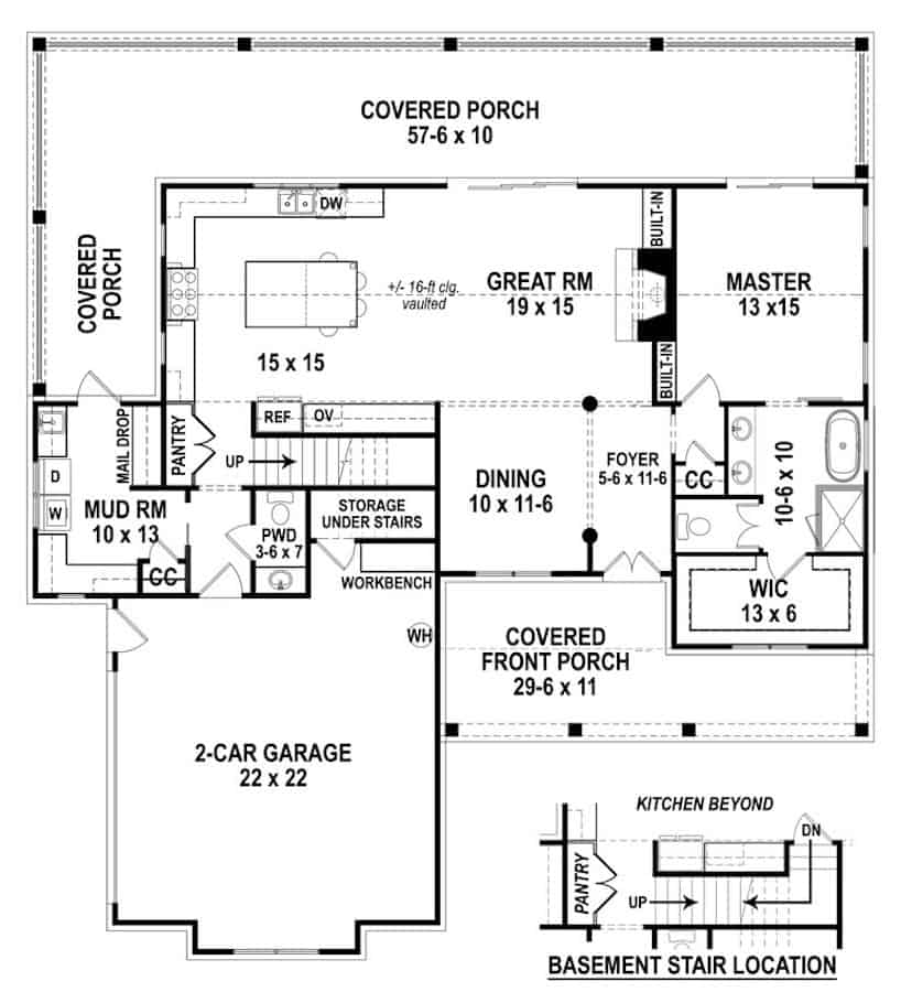 Floor Plan Main Level