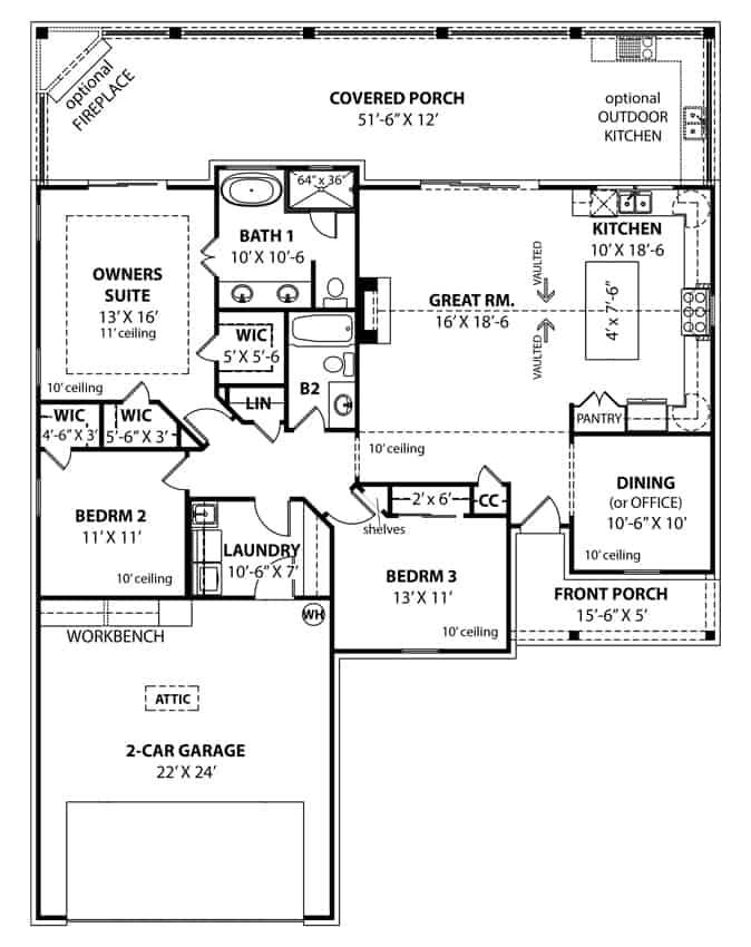 Floor Plan First Story