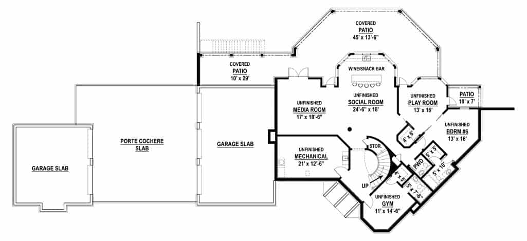 Basement Option Layout