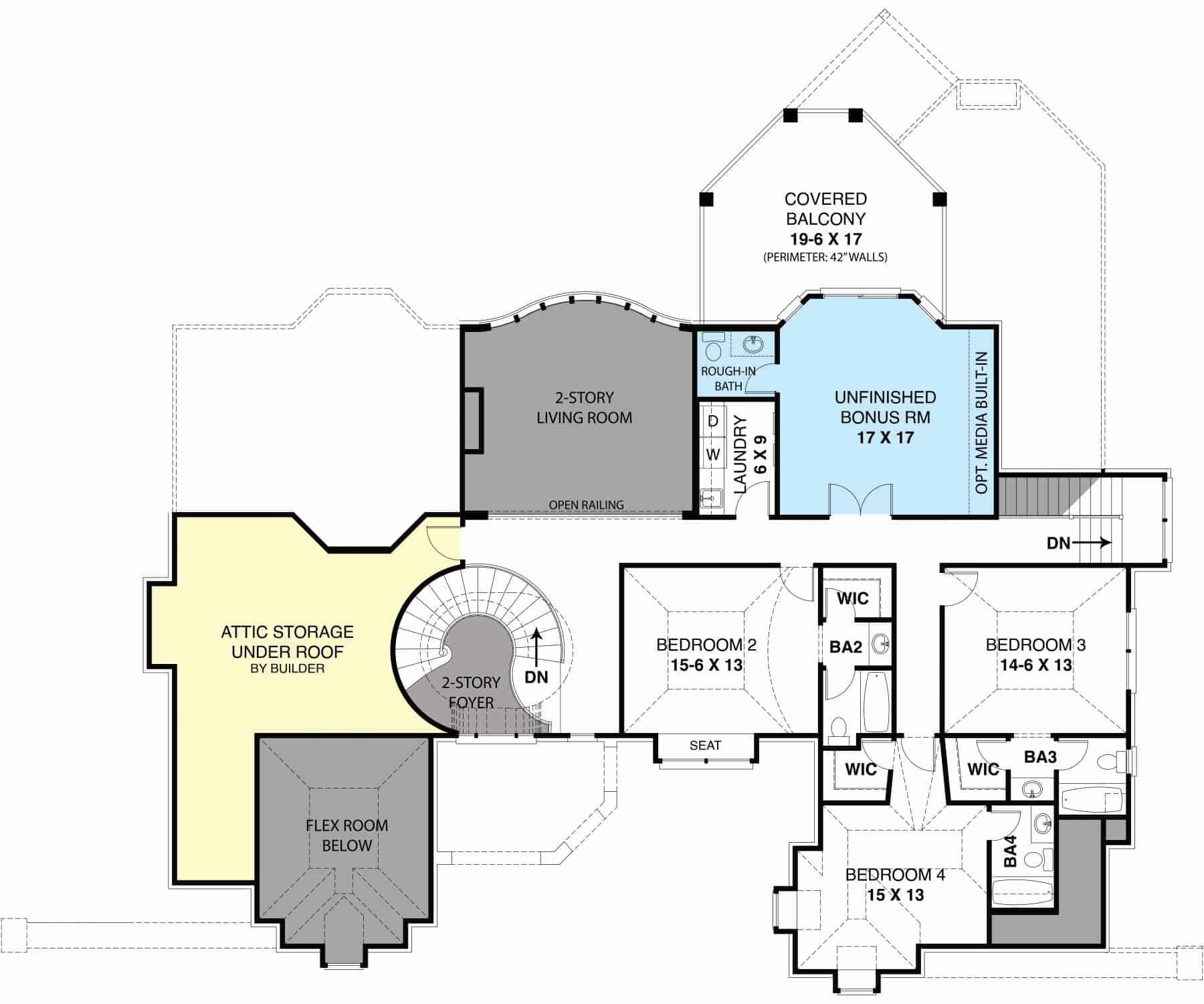 Floor Plan Second Story