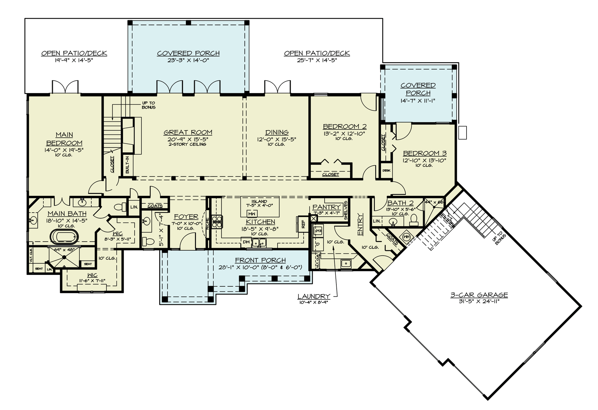 Floor Plan First Story