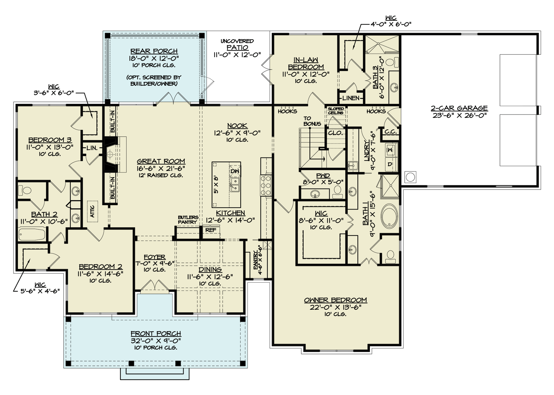Floor Plan First Story