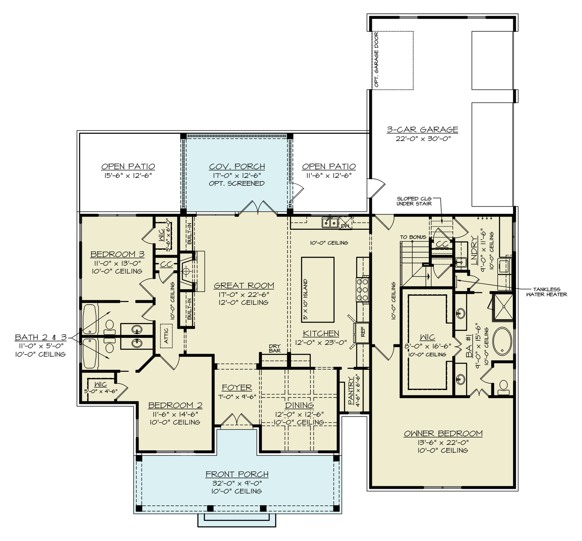 Floor Plan First Story