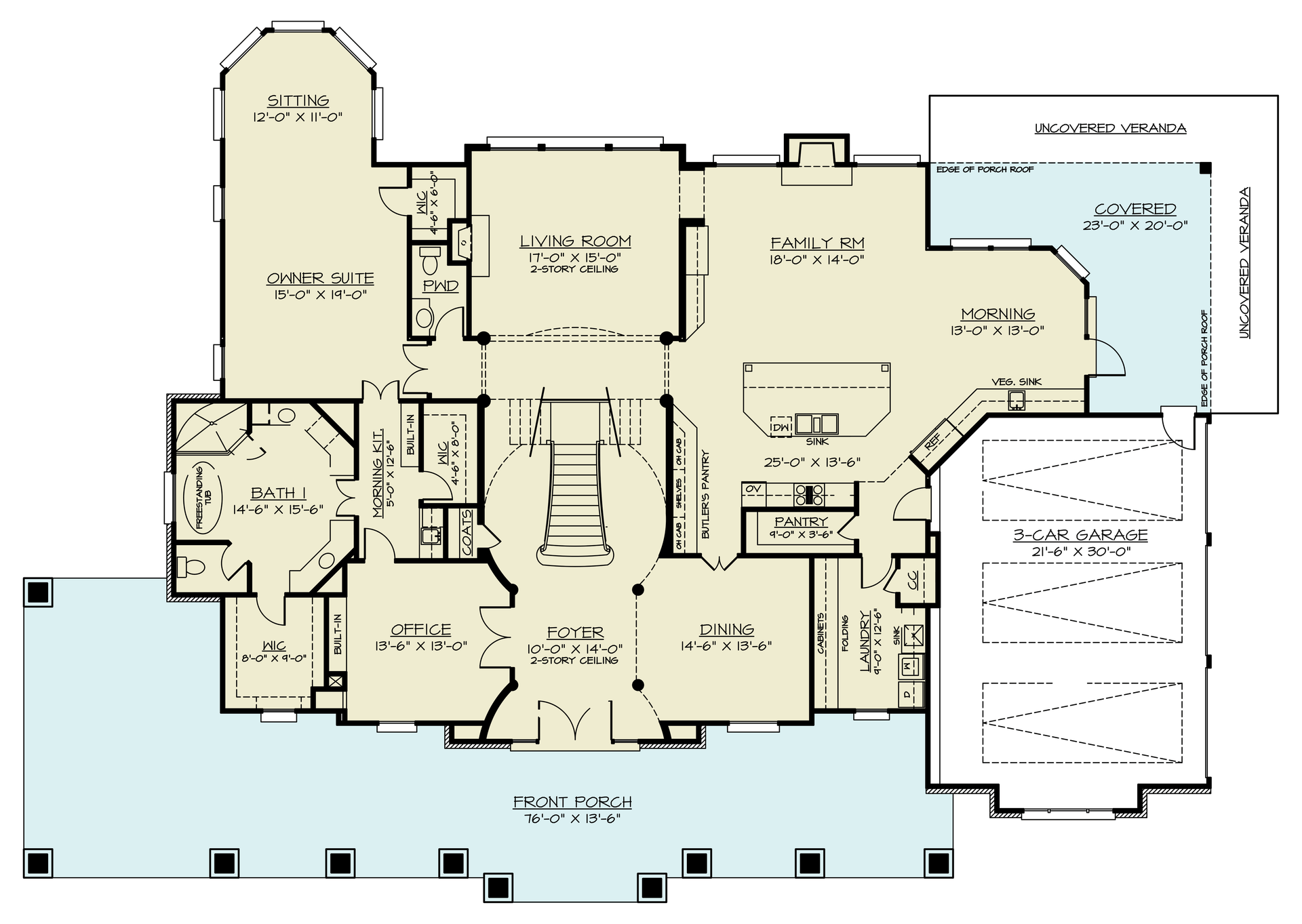 Floor Plan First Story