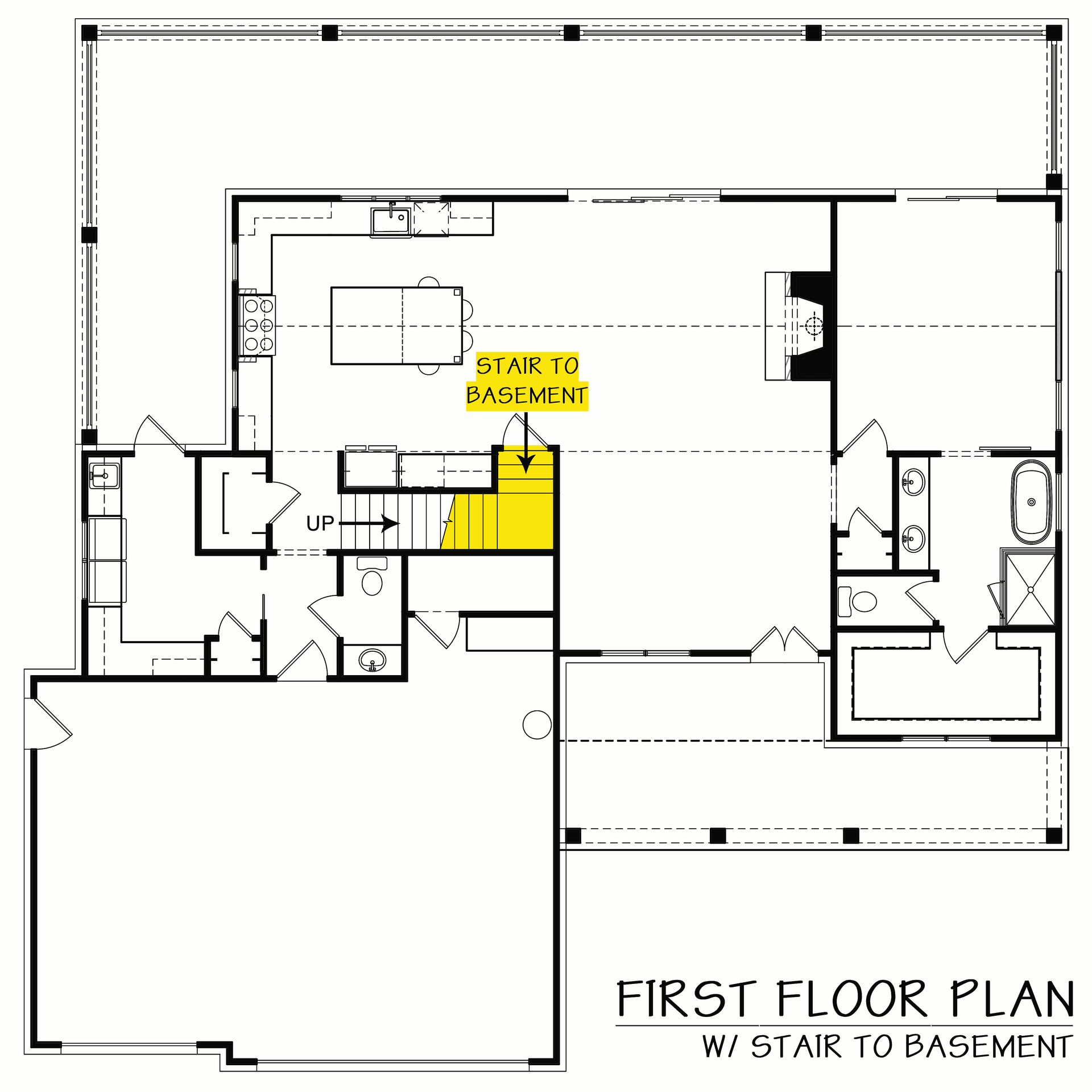 Basement Option Stair Location