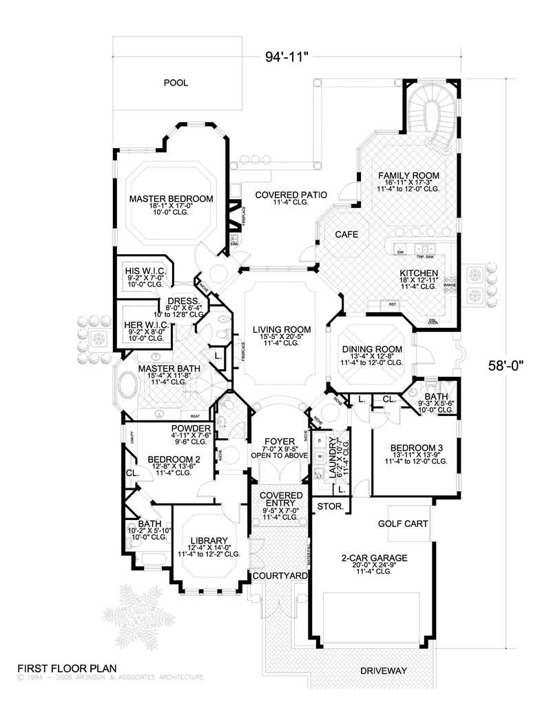 MAIN LEVEL FLOOR PLAN