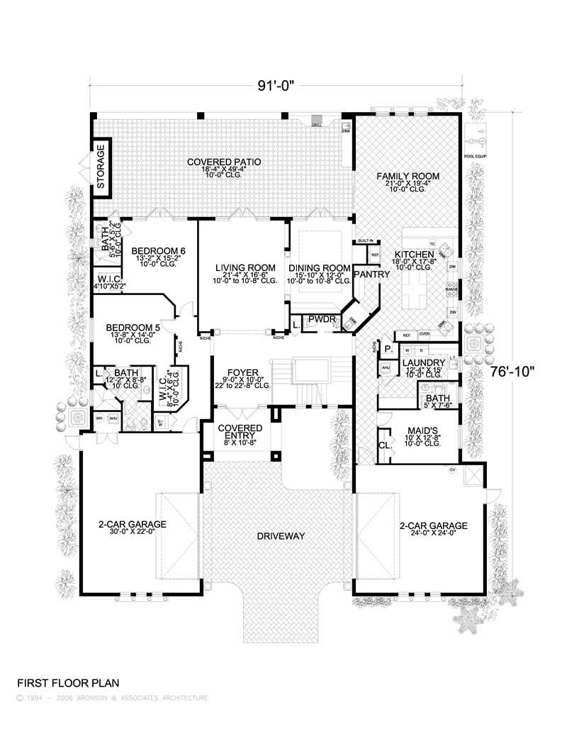 MAIN LEVEL FLOOR PLAN
