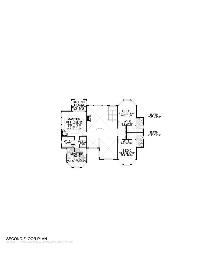 SECOND LEVEL FLOOR PLAN
